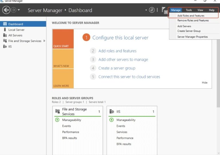 Step By Step Process To Install IIS In Windows Server