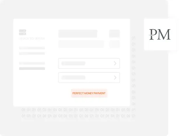 Dedicated Server with perfect money