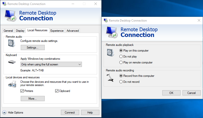 enable sound in Windows VPS