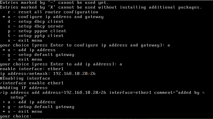 Set A Static IP On Mikrotik VPN Server