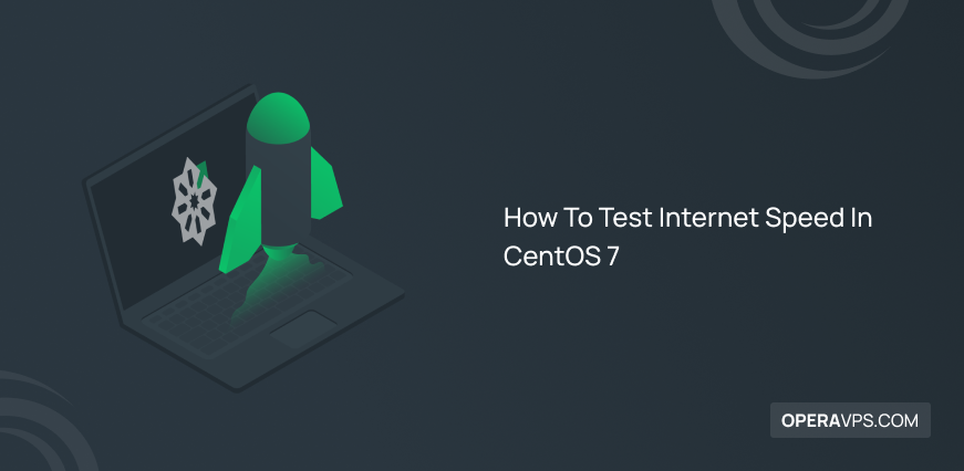 how to test internet speed in centos7