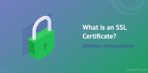 SSL certificate Definition