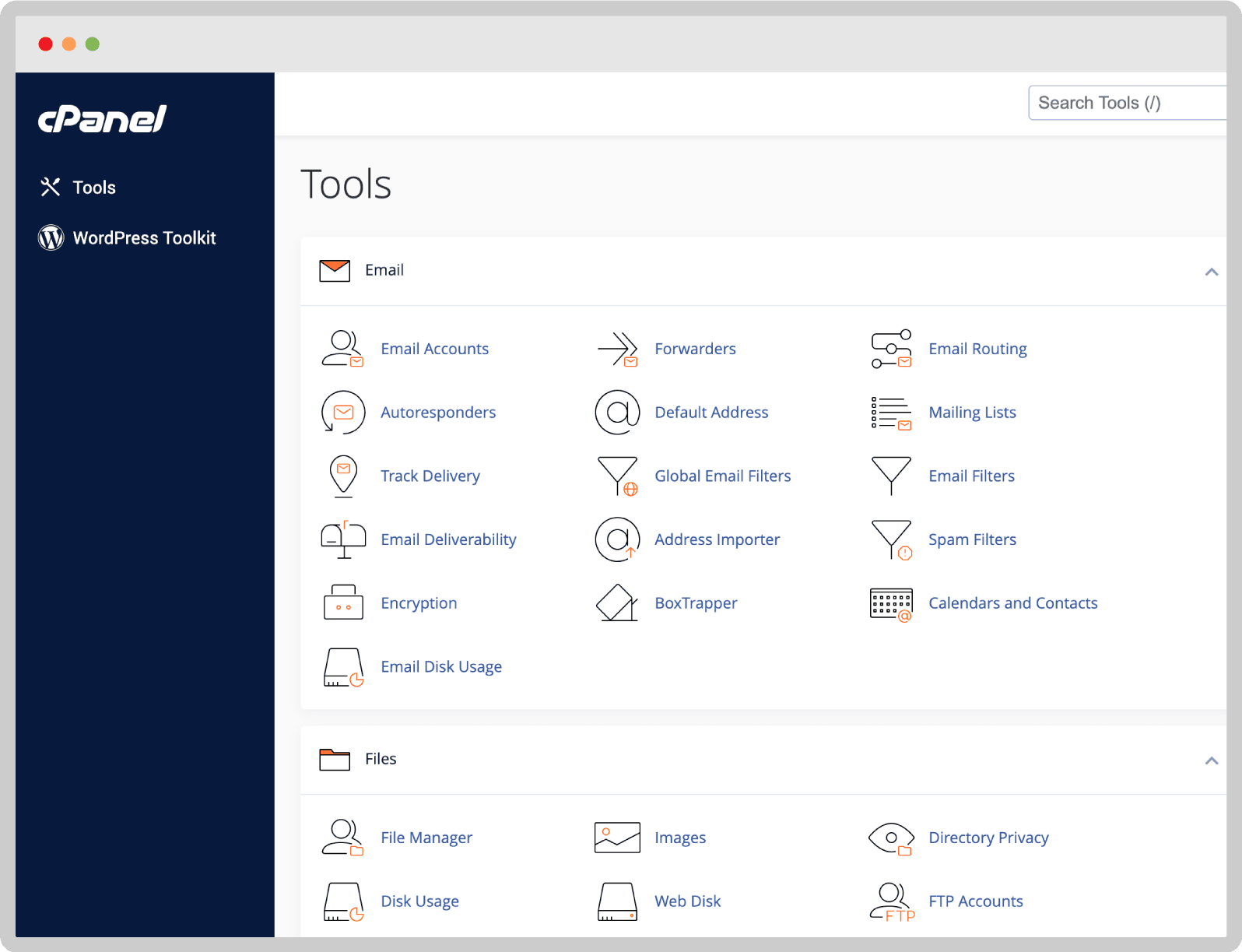 cpanel tools