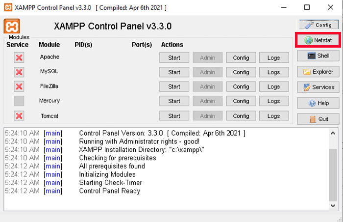 Install and Configure Xampp on Windows Server