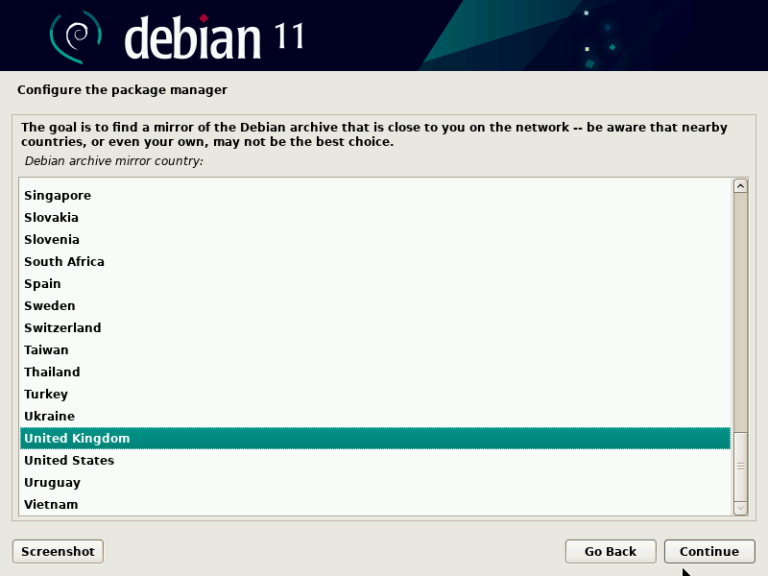 With package configure. With package configure