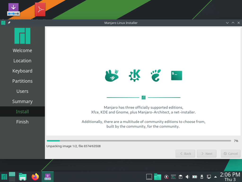 How to install manjaro linux