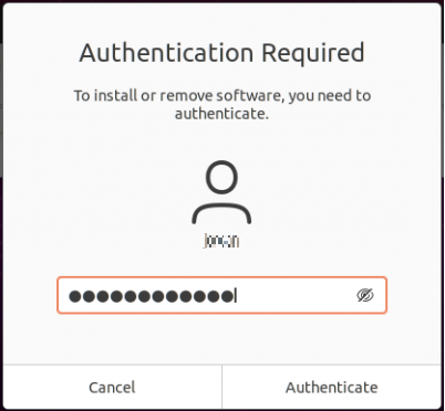 ubuntu-confirm password