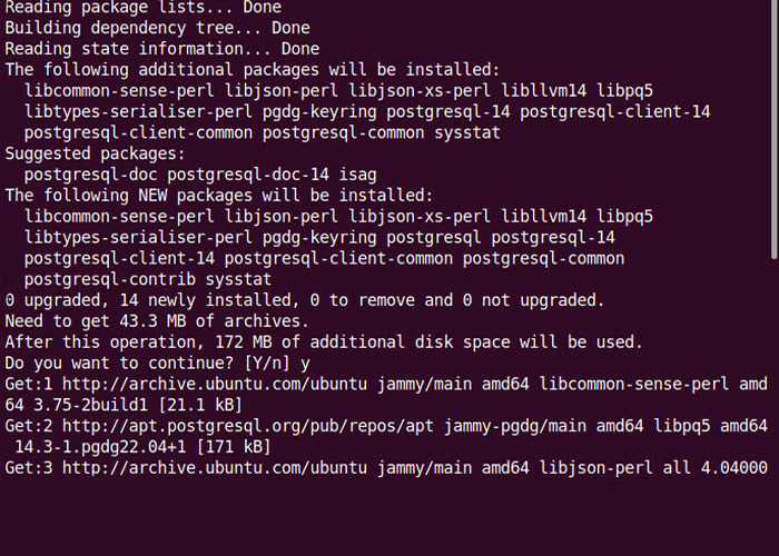  Install and Configuration PostgreSQL on Ubuntu