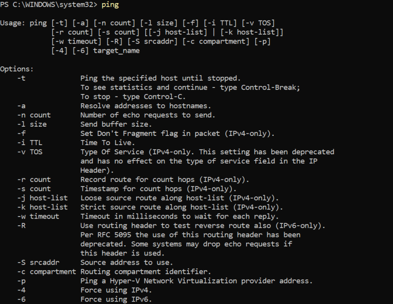 Pinging IP Address in OSs [Linux, Windows, macOS, iOS]