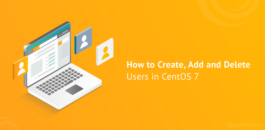 add delete users in centos
