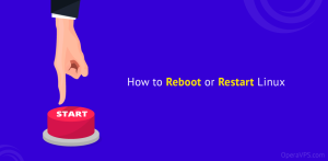 Reboot or Restart Linux