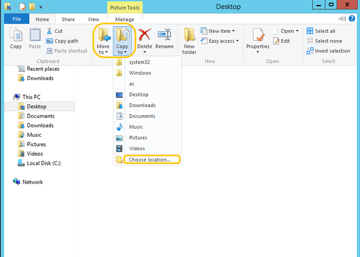 Transfer Files using Remote Desktop connection