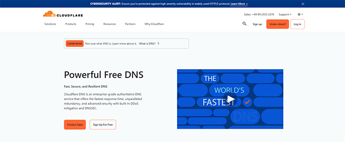 Cloudflare as best DNS server for Gaming