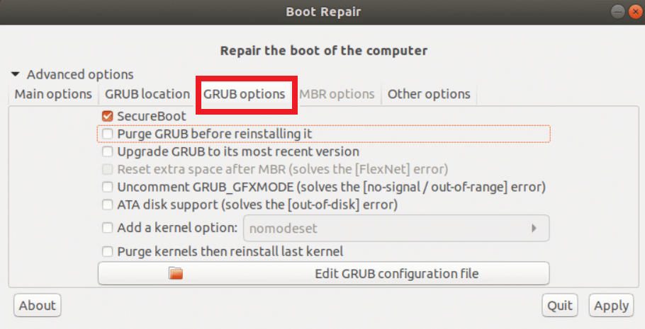 boot - How to fix screen glitching when trying to try or install ubuntu  in grub? - Ask Ubuntu