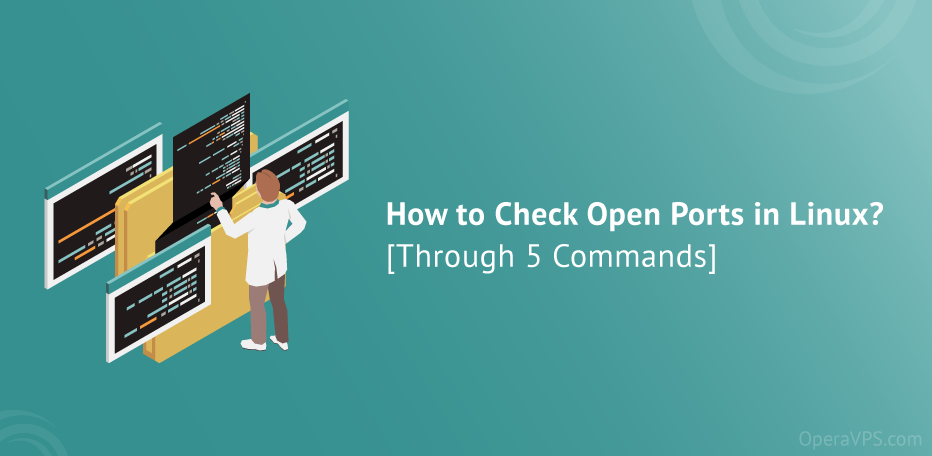 how to check open ports in linux