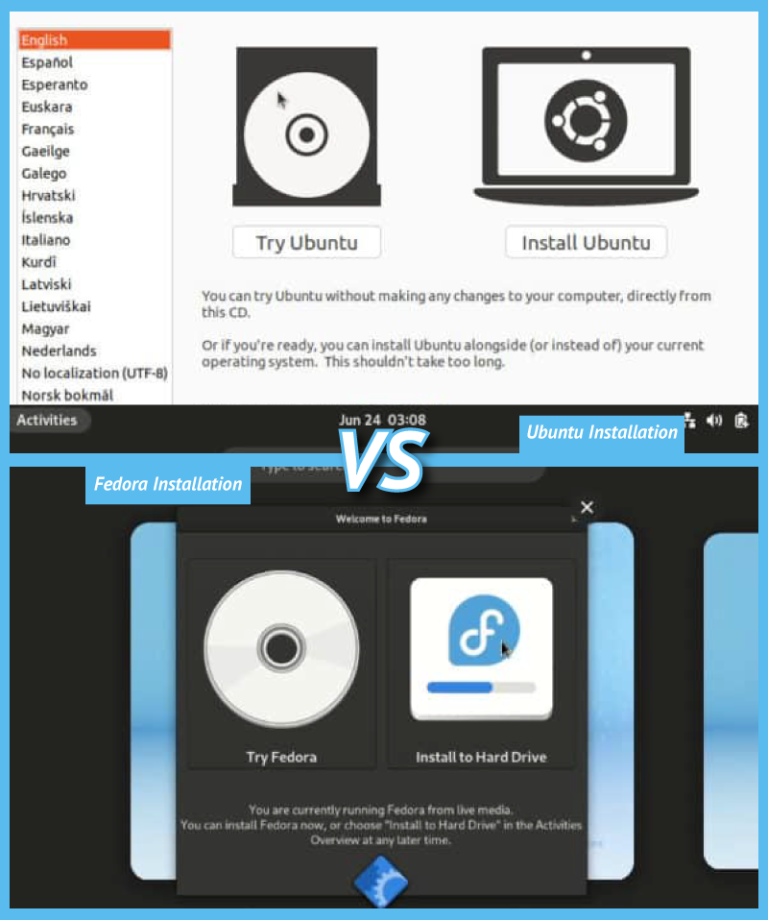 Fedora vs Ubuntu Key Differences with Pros and Cons