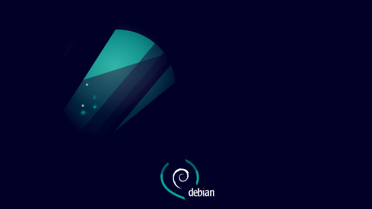 Debian 11 login screen