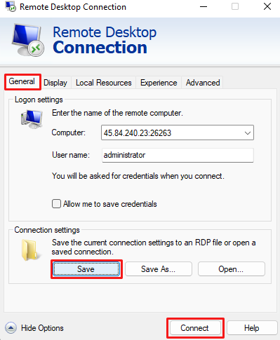 Enable Clipboard Access in remote desktop connection