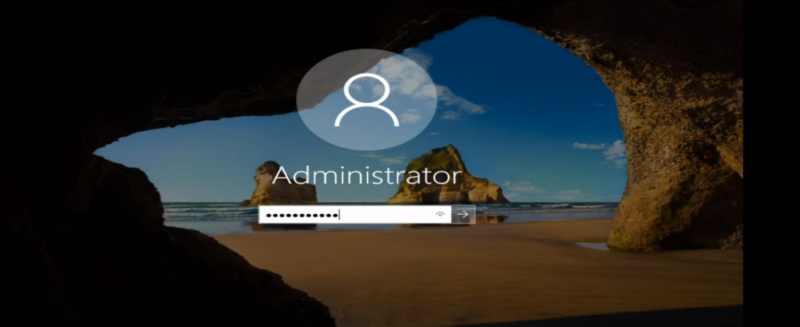 Administrator Password of Windows Server 2019