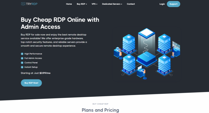 TryRDP: Home page