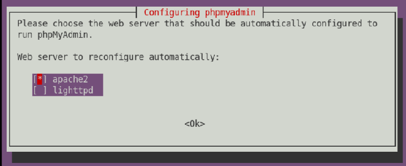 Configure phpMyAdmin on Ubuntu