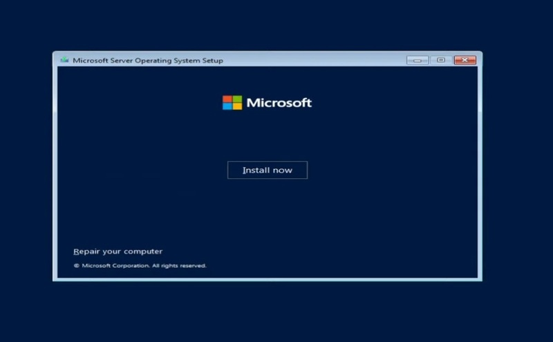 How to install Windows Server 2022