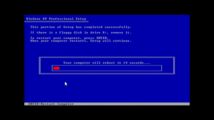configuring windows XP