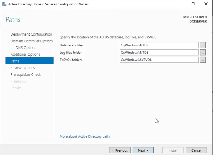 Setup Active Directory Domain Services in Windows Server