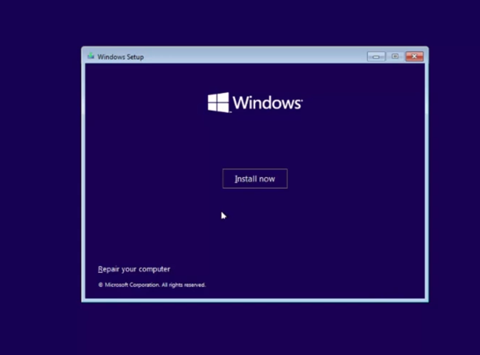 how to install windows 10