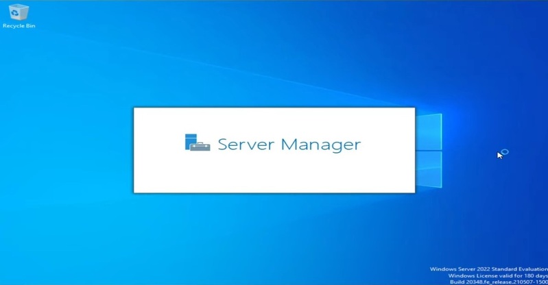 Windows Server 2022 Server Manager