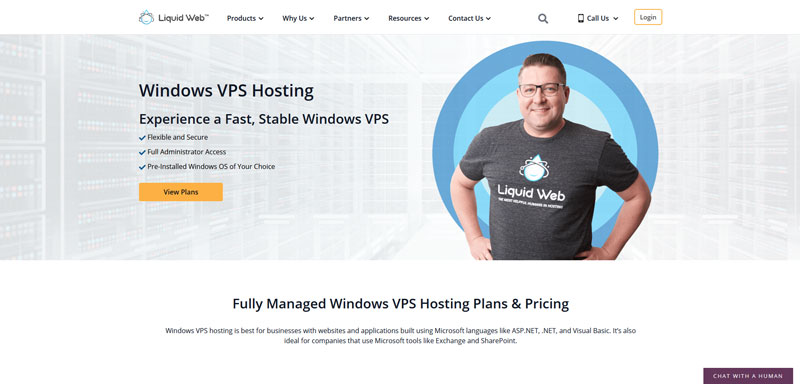 LiquidWeb as the sixth best Windows VPS provider