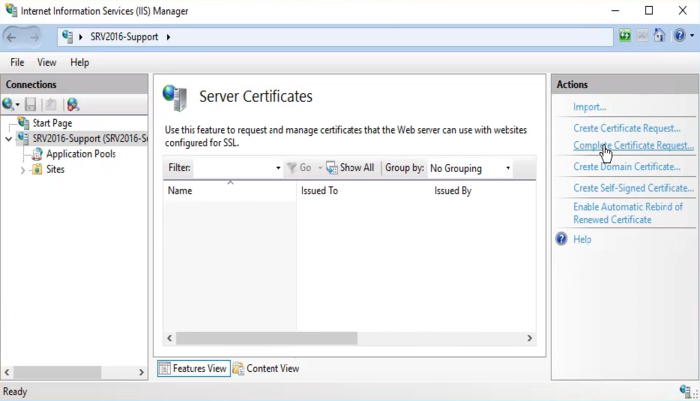 installing SSL Certificate on Windows VPS