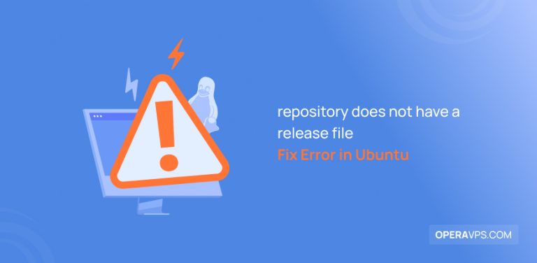 Repository does not have a release file⇒ Fix Error in Ubuntu