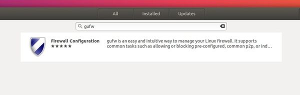 how to install GUFW in Ubuntu