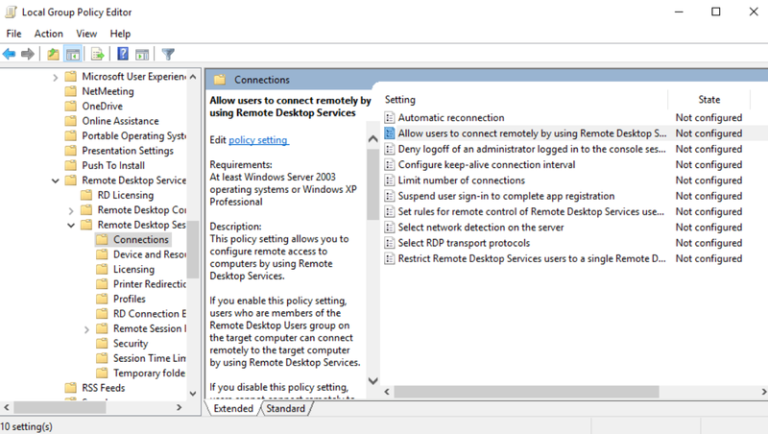How To Enable Multiple Sessions Windows Server And Rdp 3110