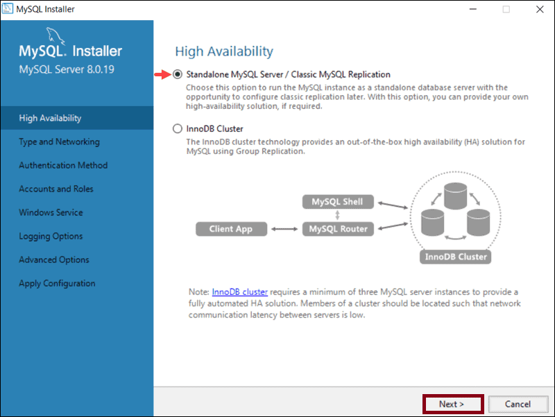 MySQL Configuration