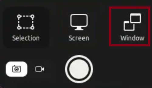 Taking a Window Screenshot in Ubuntu 