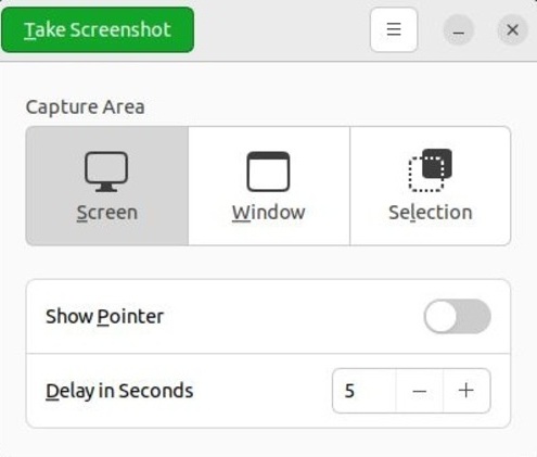 Use Gnome to Take Screenshot in Ubuntu