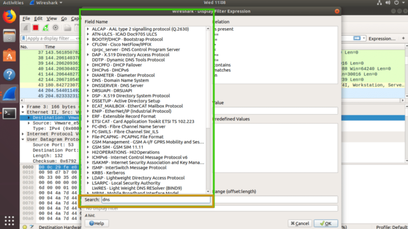 Filtering Packets in Wireshark
