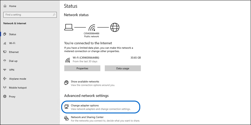 How to Change the DNS Settings in windows