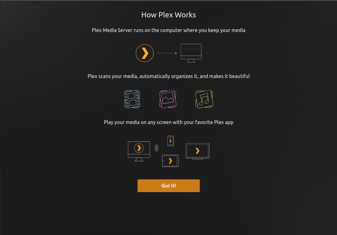 Configuring Plex Media Server on ubuntu