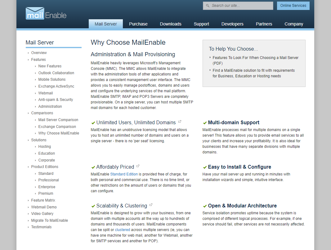mailenable home page