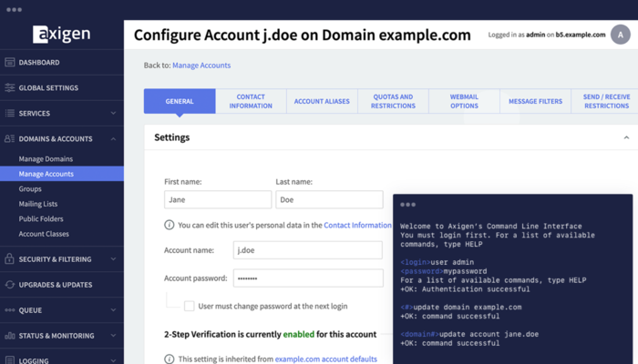 Axigen Mail Server