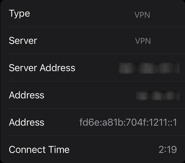 Connect to VPN on iPhone