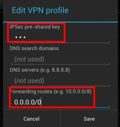 Enter hostname or IP address of the destination SoftEther VPN