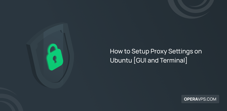 setup proxy in ubuntu