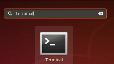 How to Run Terminal in Ubuntu using Dash button