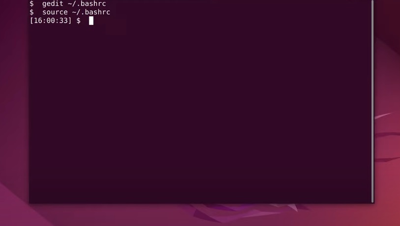 checking the shell prompt in ubuntu vps