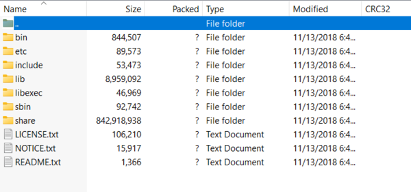 Unzip and Install Hadoop 