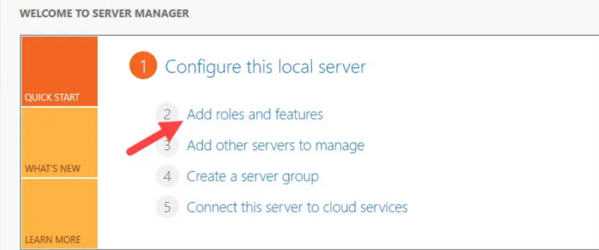 Install Active Directory Domain Services Role